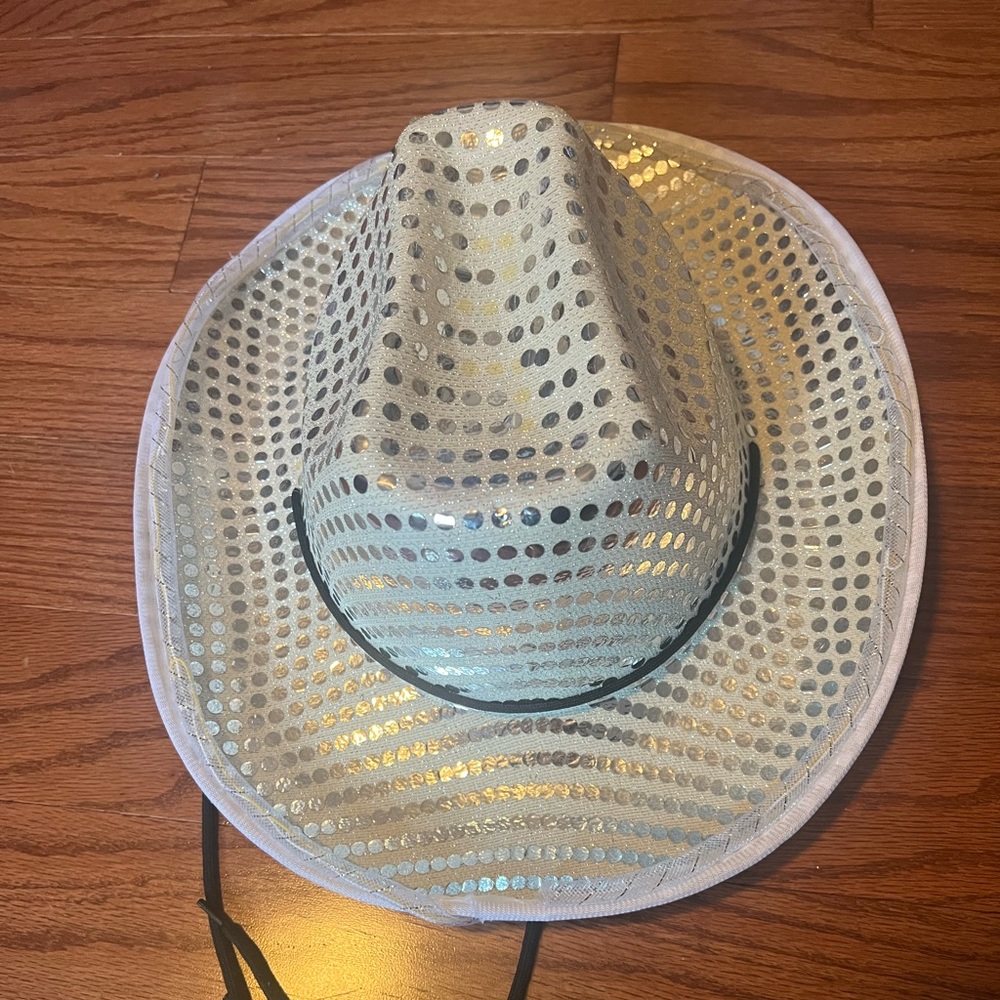 Disco Cowgirl Hat with Lights